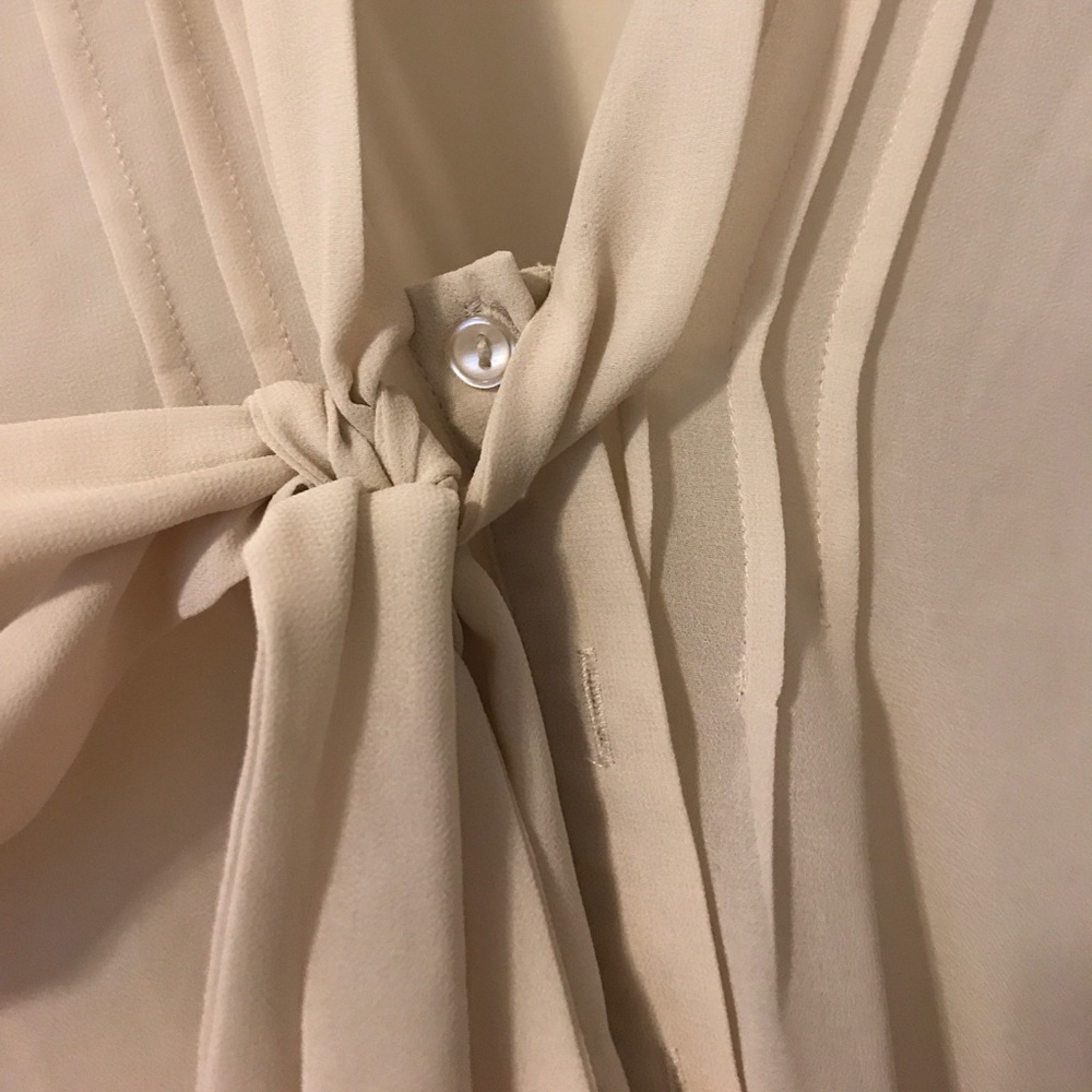 Pins and Needles Tie Front Blouse - Picture 3 of 4